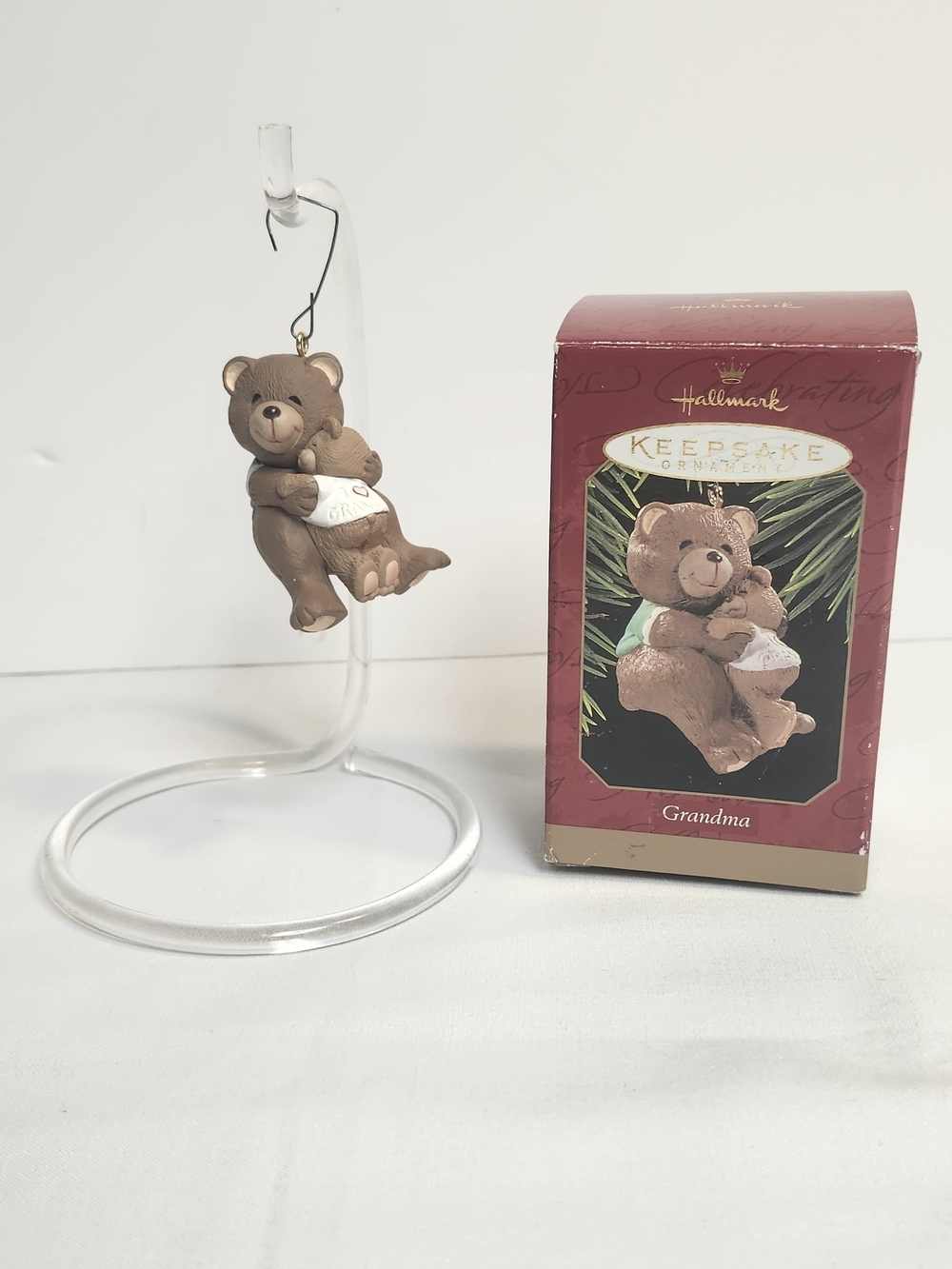 Hallmark Keepsake Grandma Bear Ornament - Brown